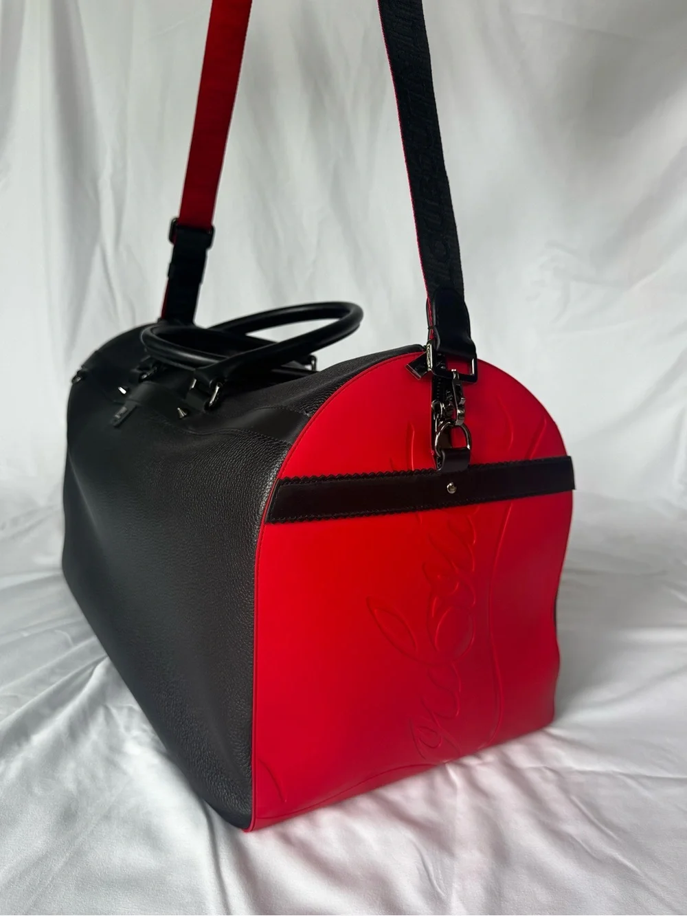 Christian Louboutin - Ruisbuddy - Duffle Bag - Grained Calf Leather & Rubber